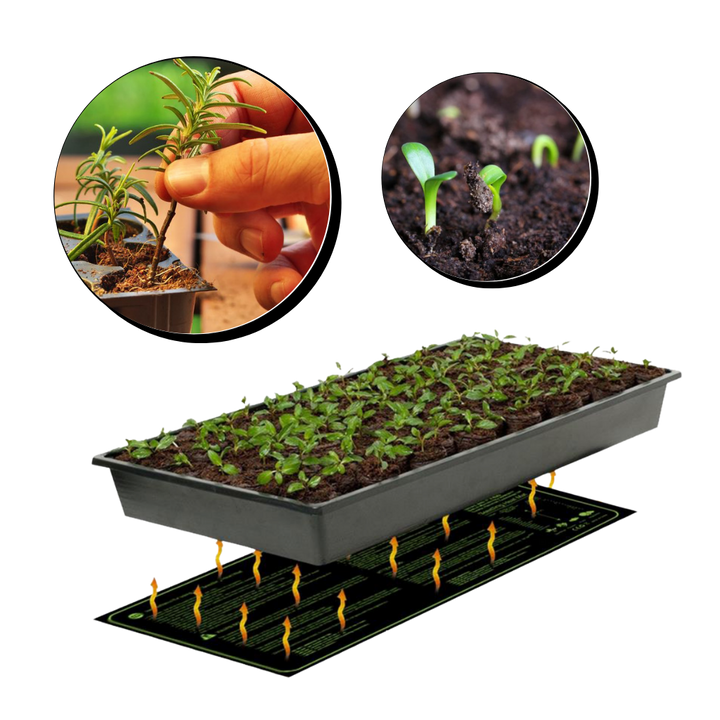 Vanntett varmematte til frøplanter 24x52cm