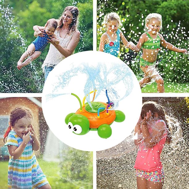 Skanto | Aqua Skilpadde Sprinkler | Hage Moro for Barn og Kjæledyr