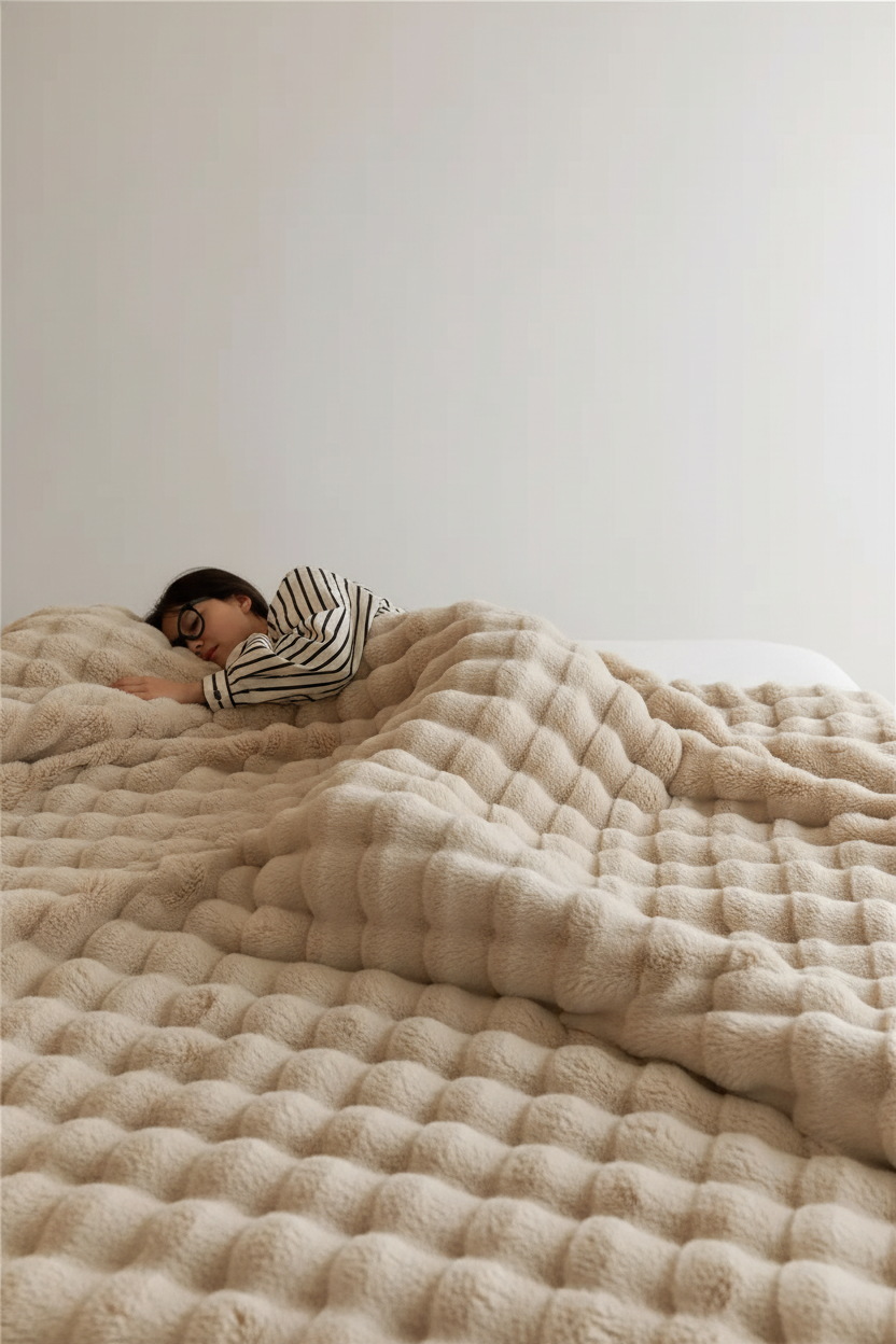 Skanto | Myk Plysj Teppe - CozyCloud