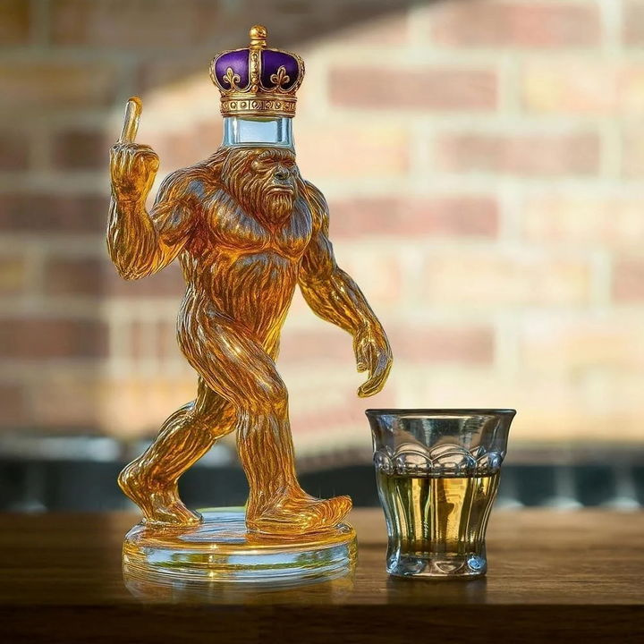 Skanto | Whiskey Decanter Morsom Bigfoot Glasflaske