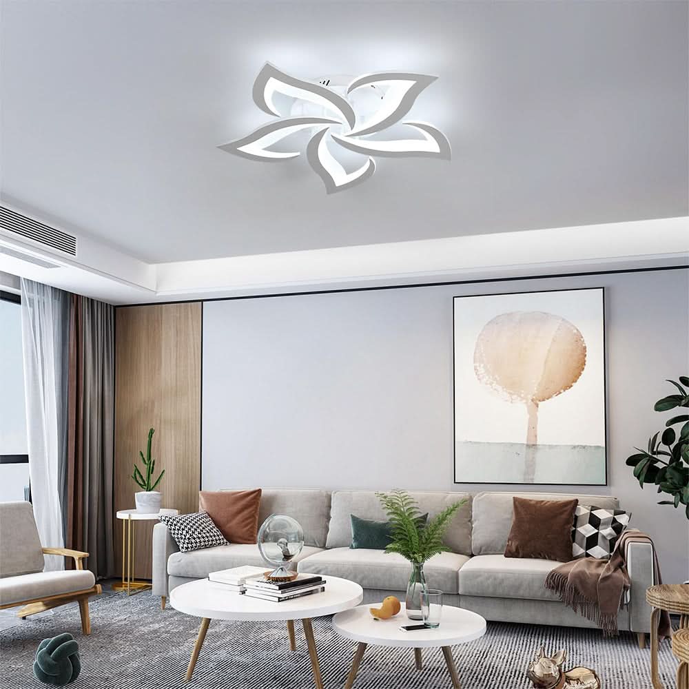 Skanto | Moderne Blomsterformet LED Taklampe for Hjemmedekorasjon