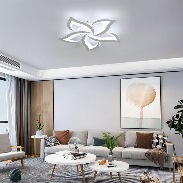 Skanto | Moderne Blomsterformet LED Taklampe for Hjemmedekorasjon