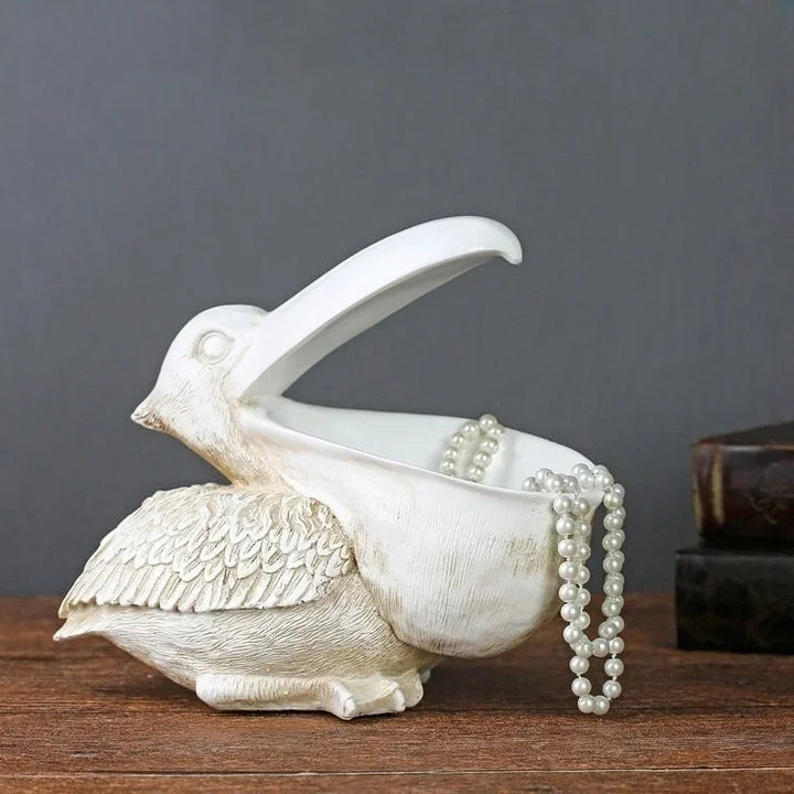 PelicanStyle Organizer – Dekorativ lagringsfigur for nøkler og tilbehør | Skanto