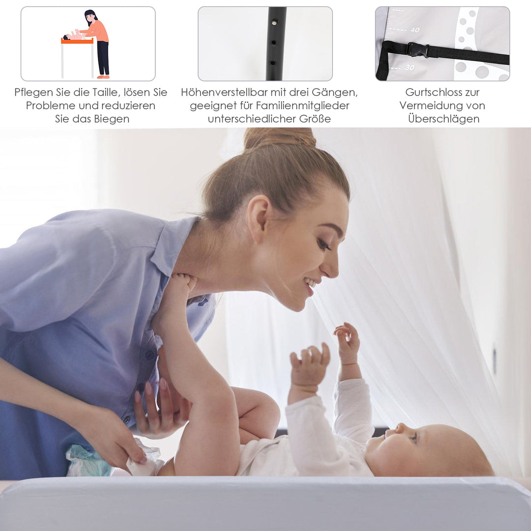 Sammenleggbar Stellebord Baby Stelleenhet | Skanto