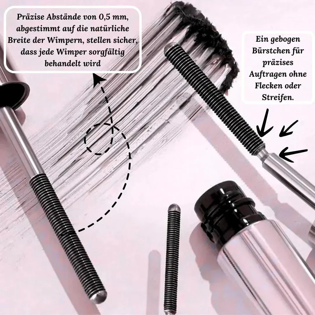 Skanto | Vanntett volummascara Langvarig klumpfri 1 pluss 1 gratis