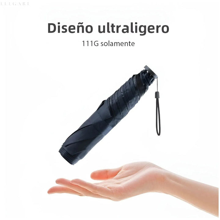 Vindtett paraply - Ultralett, UV-bestandig paraply i karbonfiber