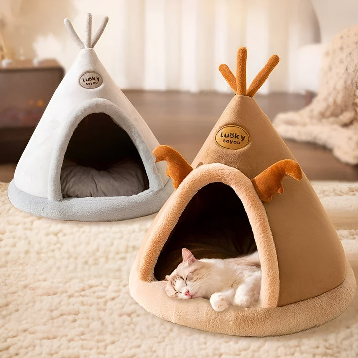 Koselig Telt Hjem for Kjæledyr - PurrPalace | Skanto