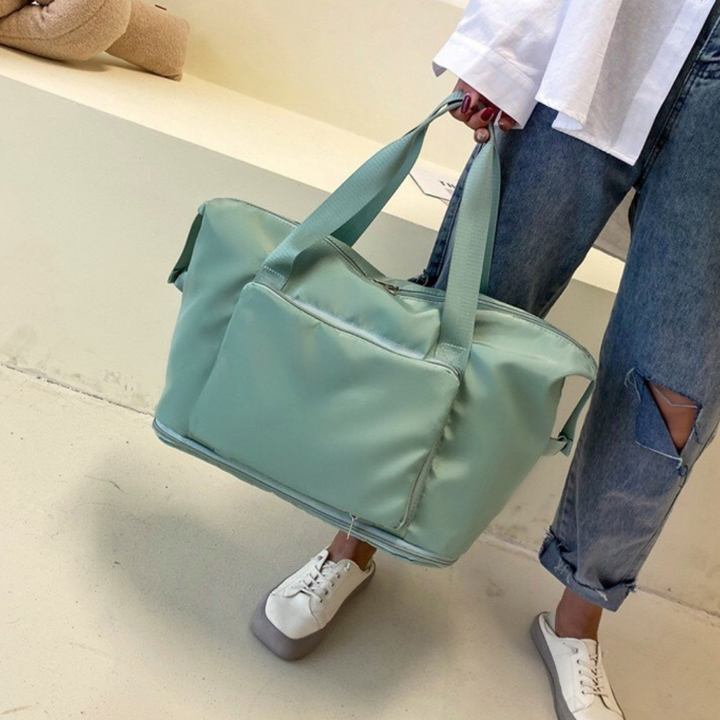 Skanto | Kvinner Stor Reise Tote Bag | Lett Holdbar Weekendbag