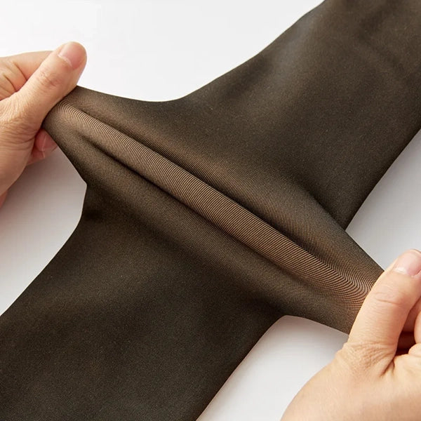 Skanto | Kvinne Thermal Strømpebukser - Vinter Fleece Fôrede Tights for Varme
