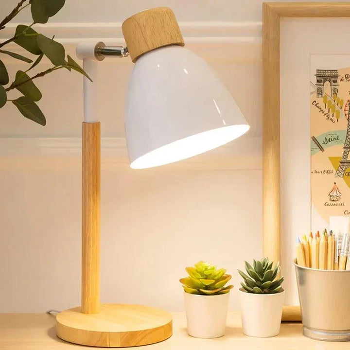 Skanto | LumeWood - Koselig skandinavisk trebordlampe