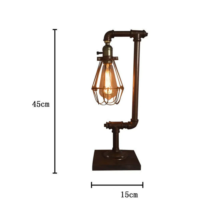 Skanto | RetroCharm – Retro bordlampe laget av metall