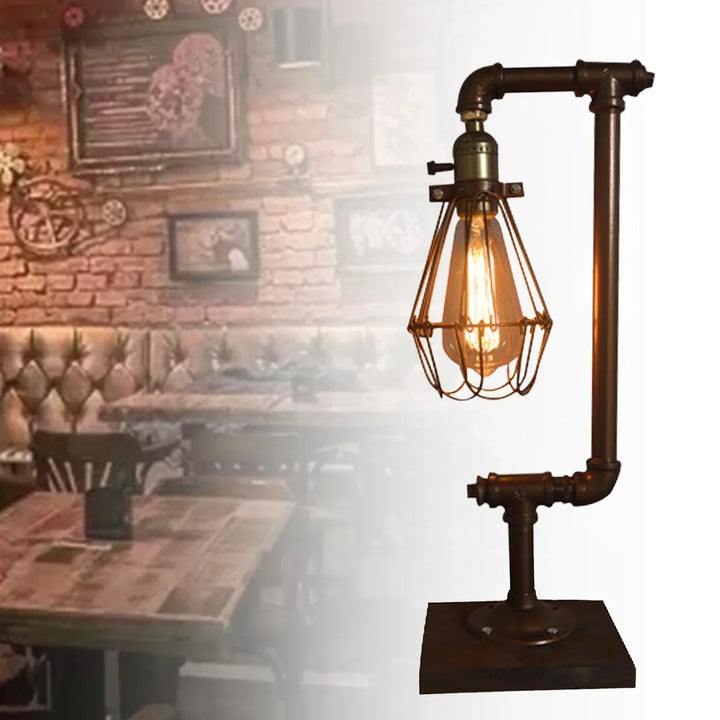 Skanto | RetroCharm – Retro bordlampe laget av metall
