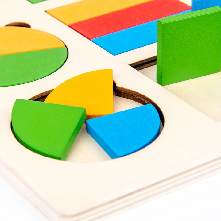 Skanto | Shape Explorer – Tre geometrisk puslespill for småbarn