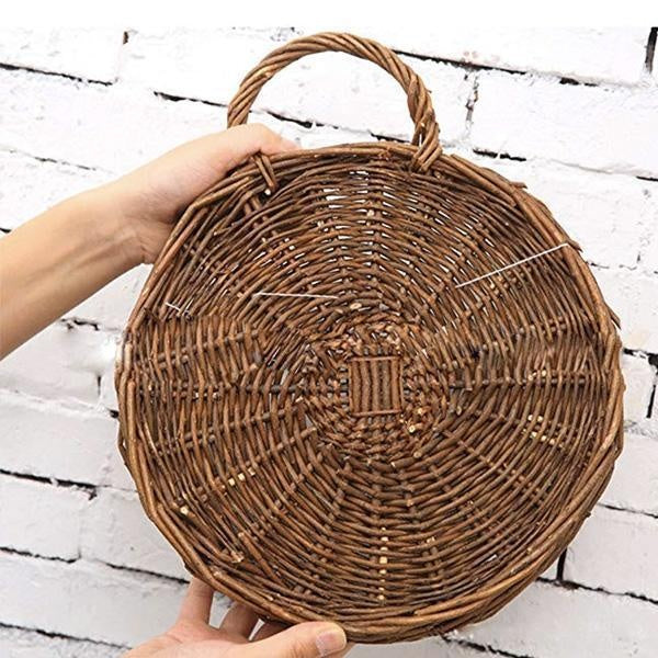 Vevd Hengepot Wicker Kurv | Skanto