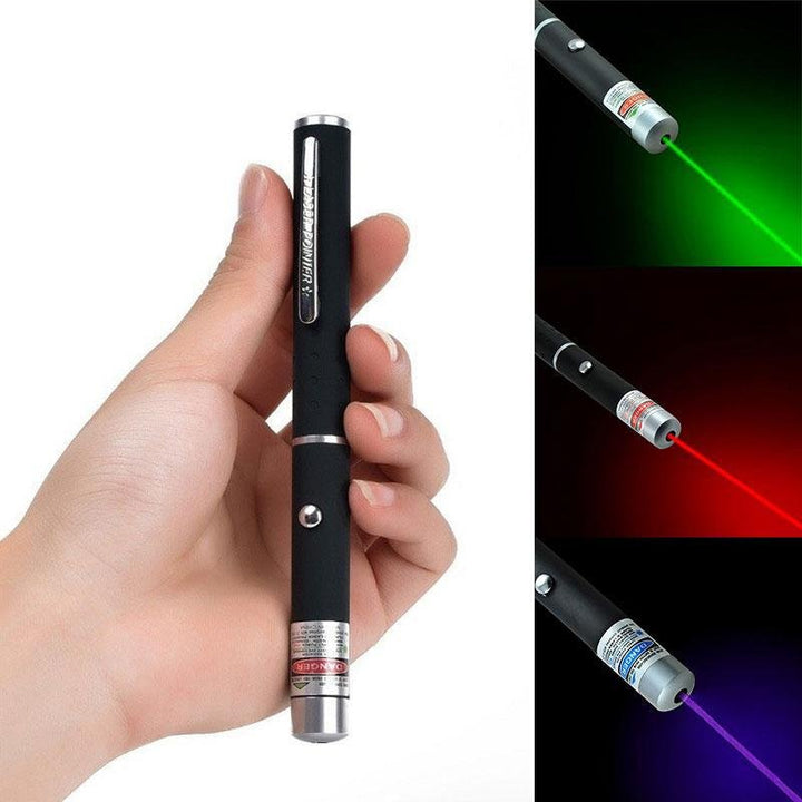 Høyytelses Laser Pointer Rød Grønn Blå-Lilla | Skanto