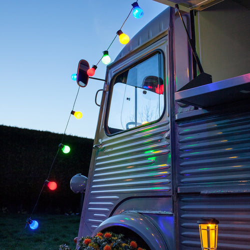 Skanto | 30 LED Fiesta Party Lyskilder flerfarget