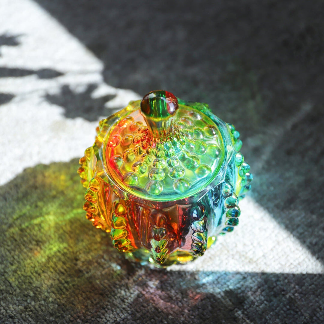 Skanto | Iridescent Sukkerbolle med Lokk