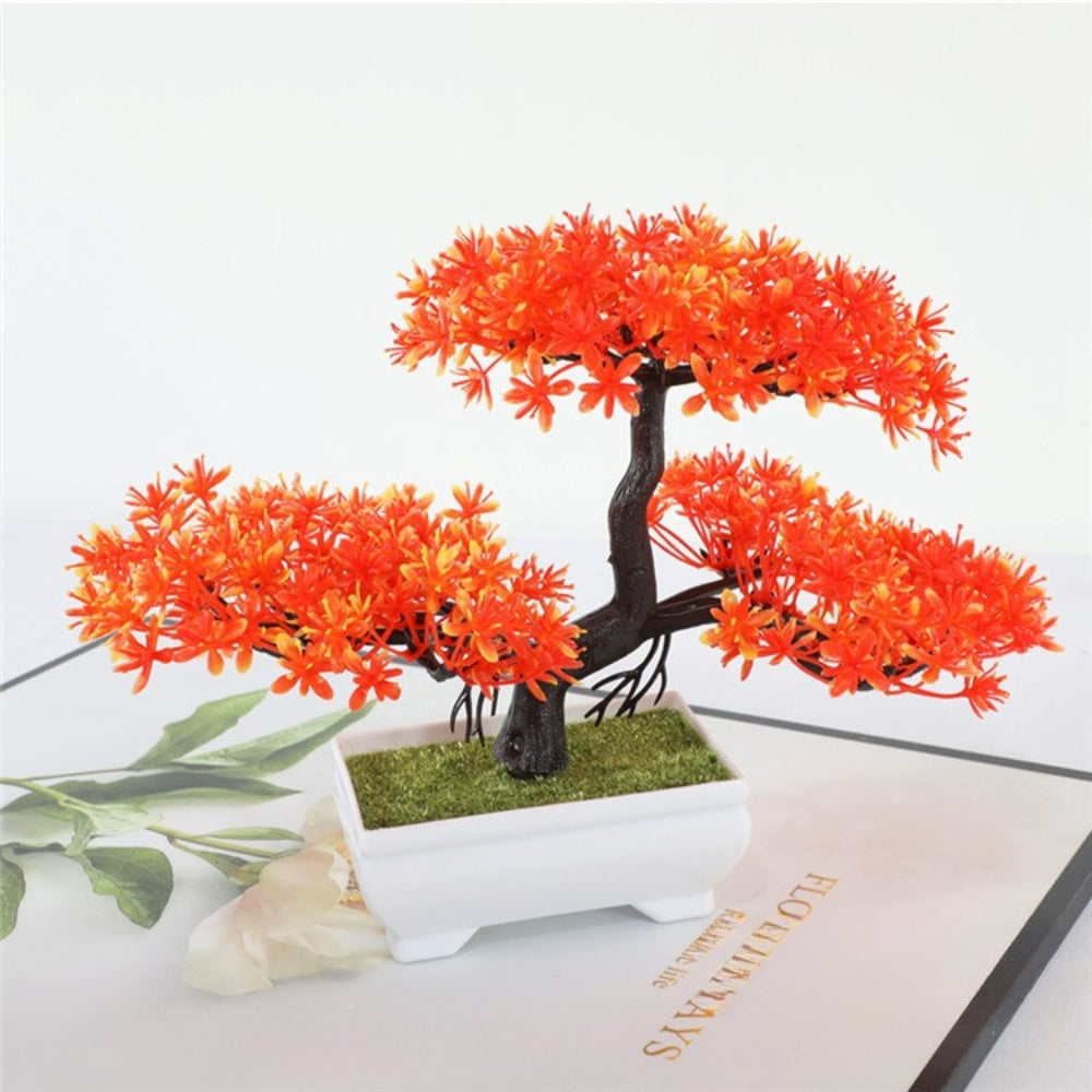 Skanto | Yuriko Mini Kunstig Bonsai Tre Kontor Dekor