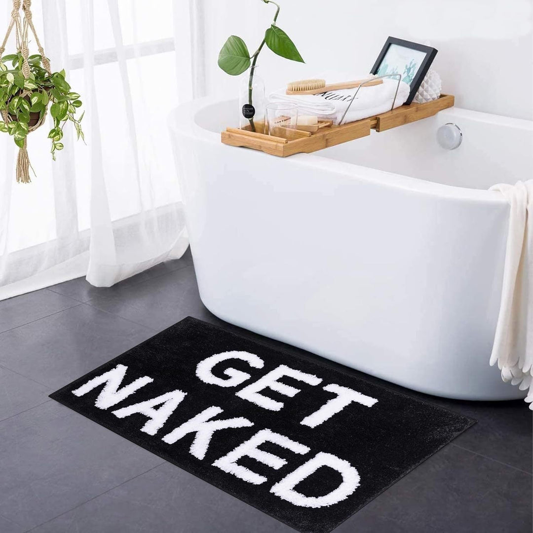Get Naked badematte – Myk tuftet badematte