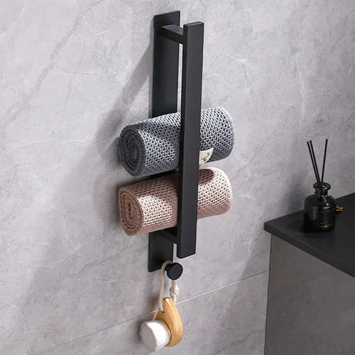 Skanto | Selvklebende Håndkleholder – Enkel Installasjon og Stilfull Løsning for Badet