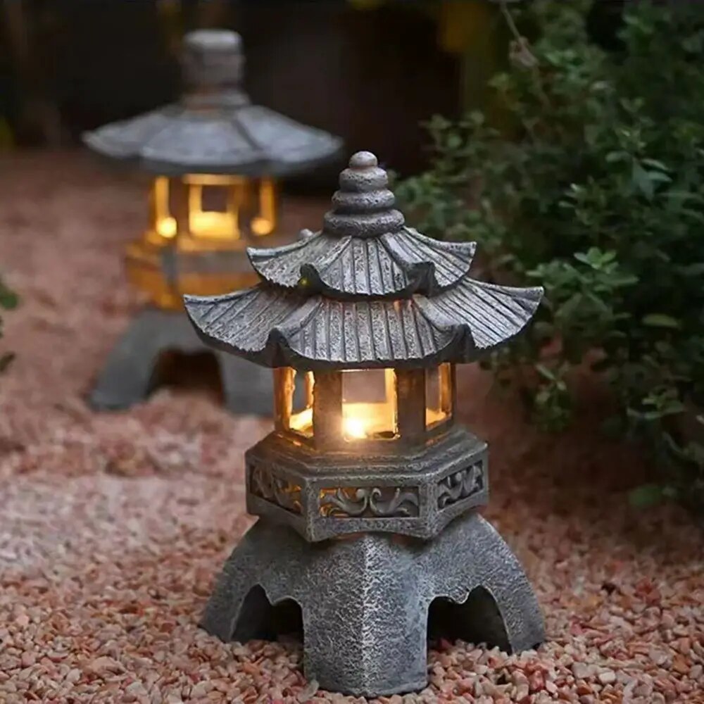 Skanto | Zen Ornament Hage Statue Sollys