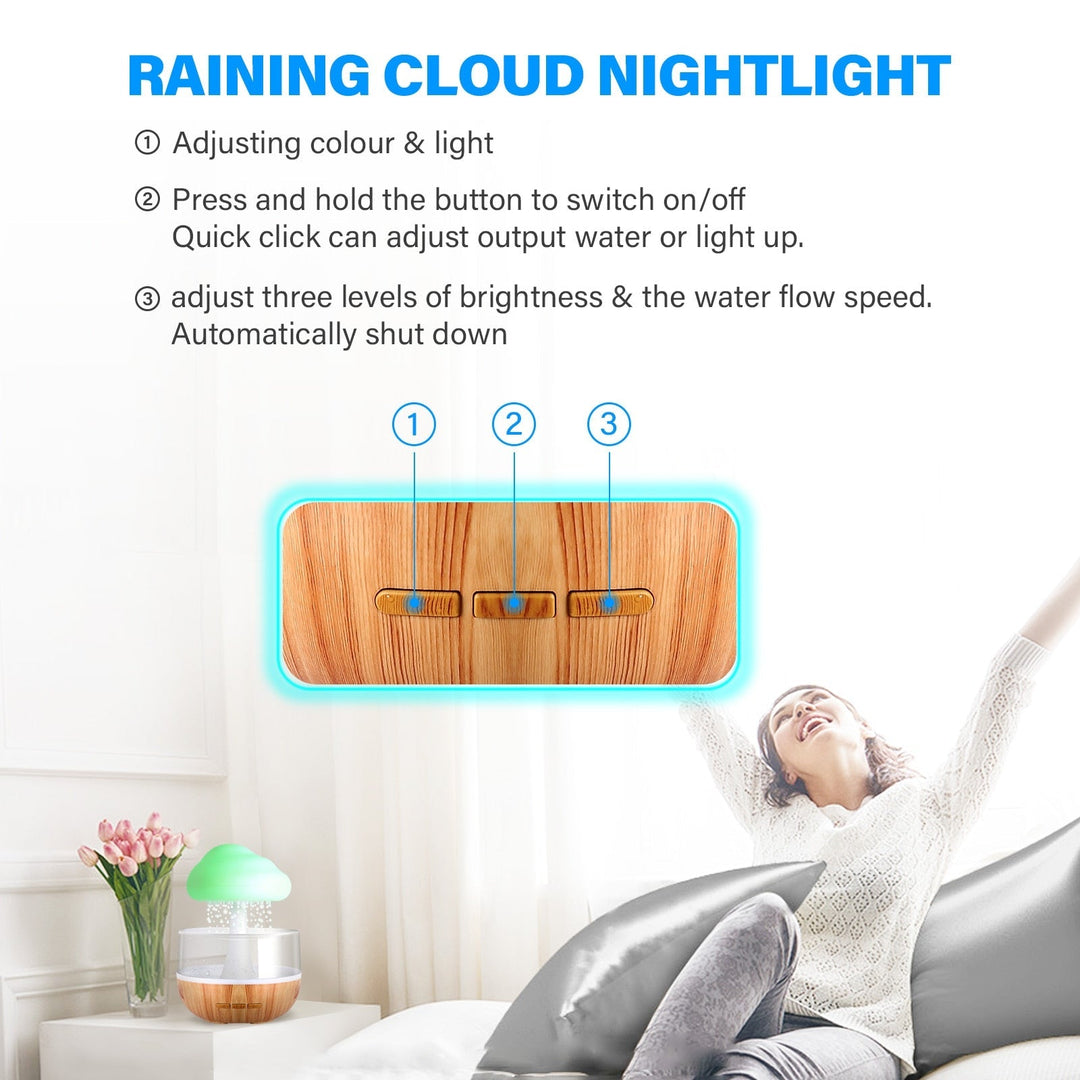 Zen Raining Cloud Essensiell Luftfukter