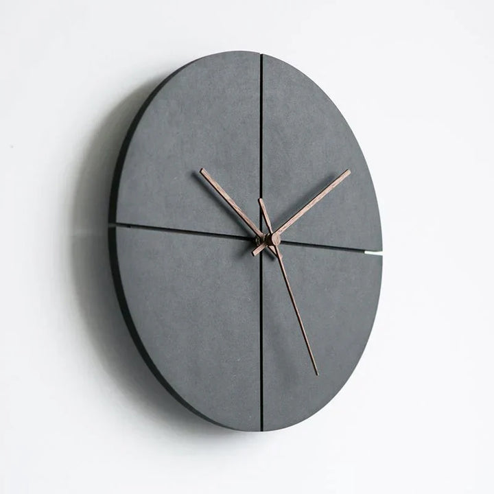AuraSphere – Minimalist Veggklokke med Stille Kvartsbevegelse | Skanto