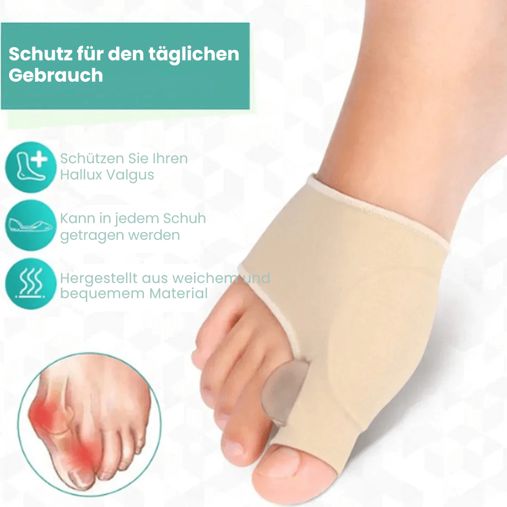 Skanto | Hallux Valgus korrektor for tenåringer | Smertefri & diskret bærbar