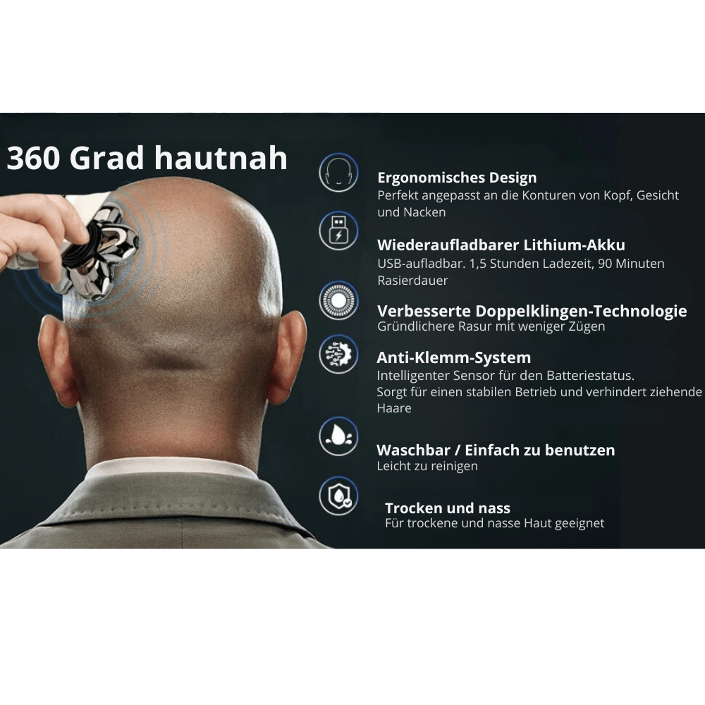 7D Elektronikk med IP68-vannbeskyttelse og USB-ladefunksjon