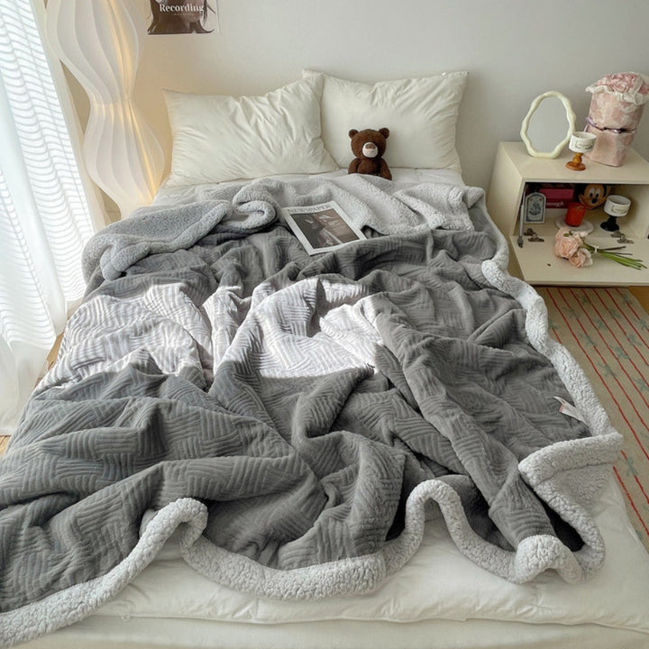 Skanto | Seraphina Myk Jacquard Kanin Plysj Teppe