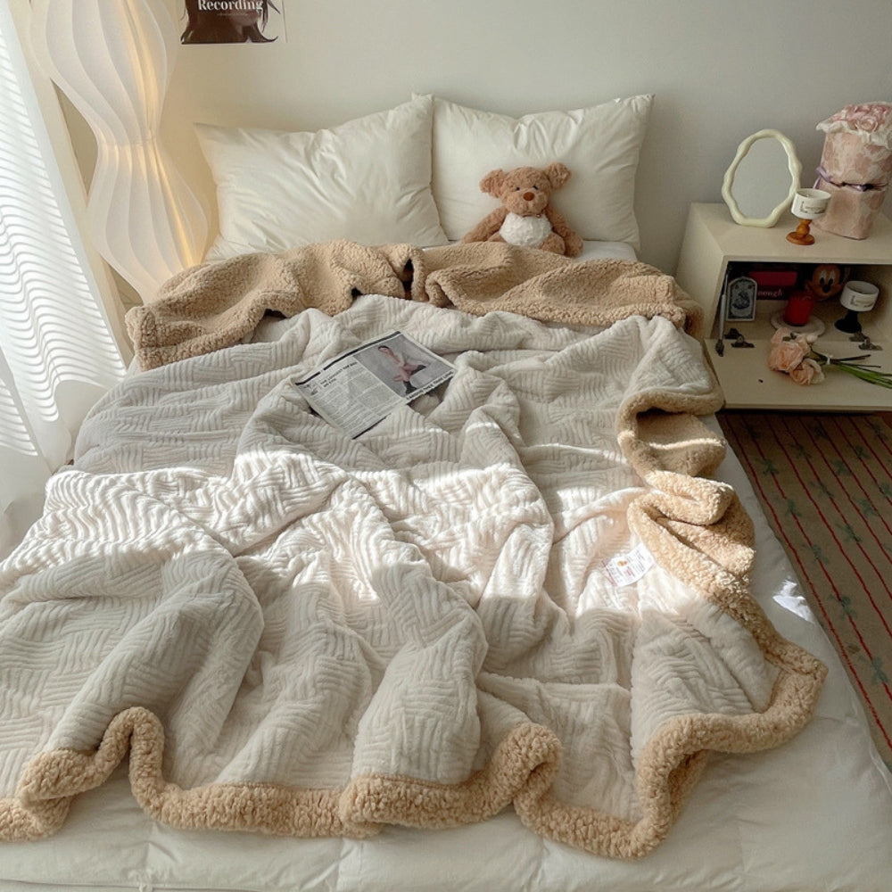 Skanto | Seraphina Myk Jacquard Kanin Plysj Teppe