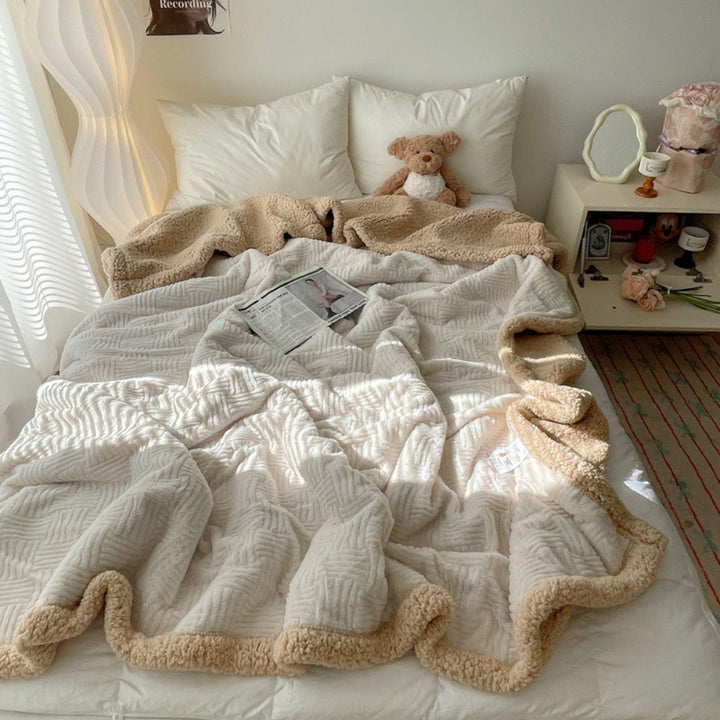 Skanto | Seraphina Myk Jacquard Kanin Plysj Teppe
