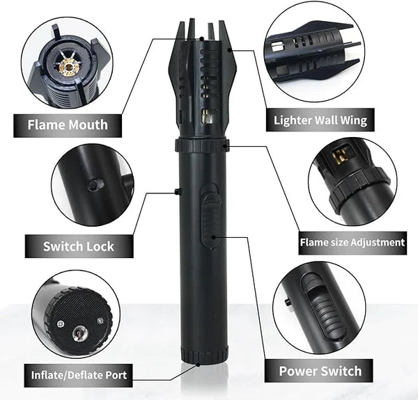 Skanto | Lighter med fakkel for selvforsvar