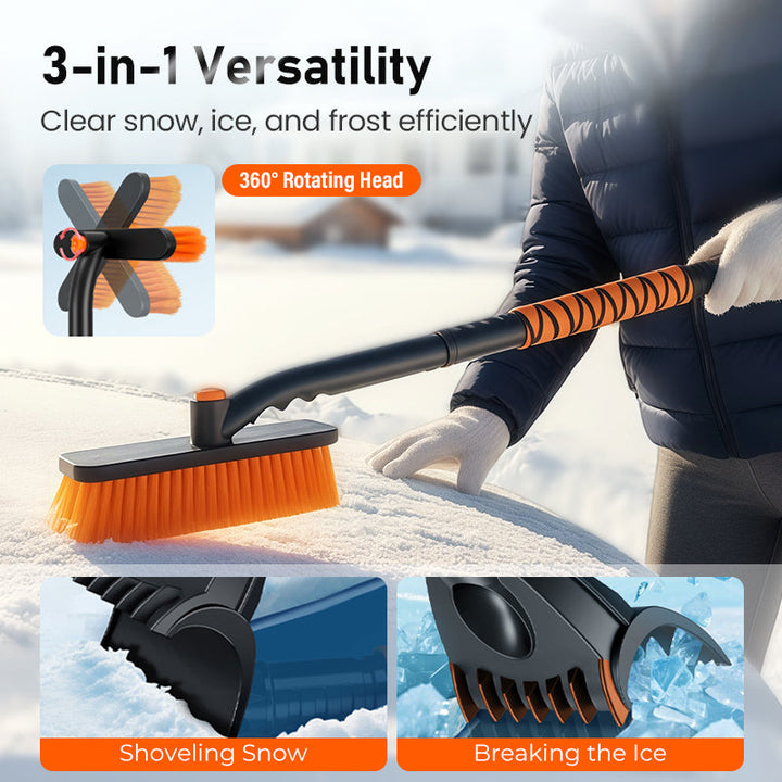 Skanto | FrostBuster – Fjern snø og is fra ethvert kjøretøy umiddelbart og uten anstrengelse