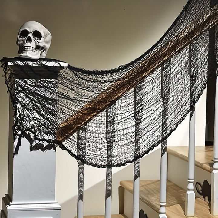 Skanto | Halloween Stoff Svart Polyester Hengende Dekorasjon