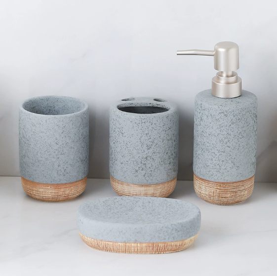 Hora – Elegantes Badezimmer-Tilbehør-Set