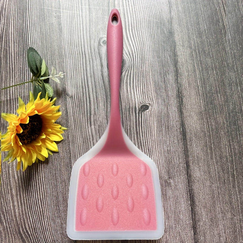 Skanto | Ekstra Stort Silikon Spatel Sett – Non-stick, Varmebestandig & Ergonomisk for Enkel Løsning av Mat, Perfekt for Matlaging & Baking