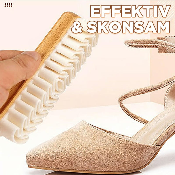 Velora Premium Brush — Få suedestøvlene dine til å skinne, helt kjemikaliefri! | Skanto