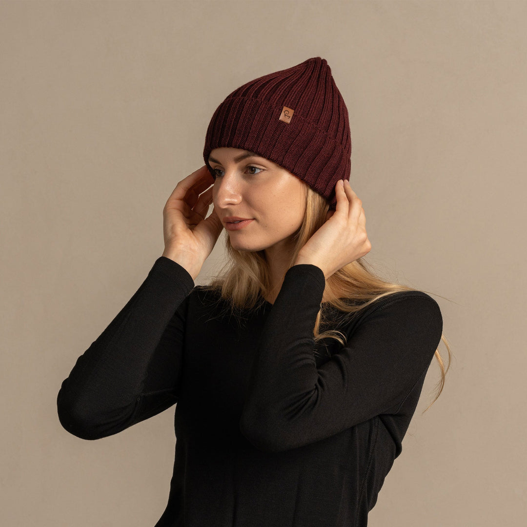 CozyMerino Beanie - Luksus Merinoullhatt for Damer Skanto