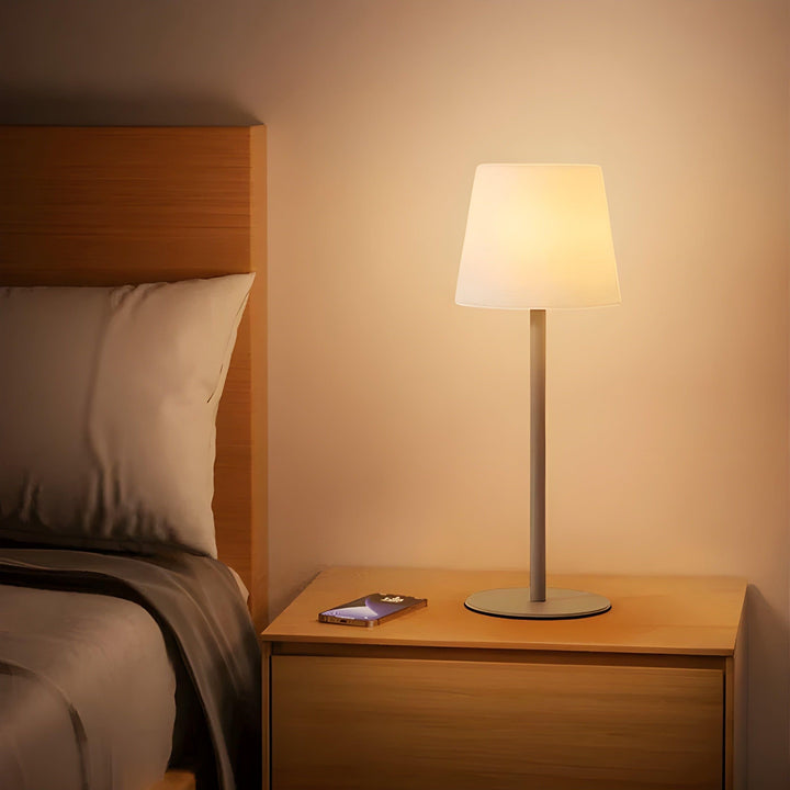 Trådlampbar ladbart lampe med justerbar varm belysning Skanto