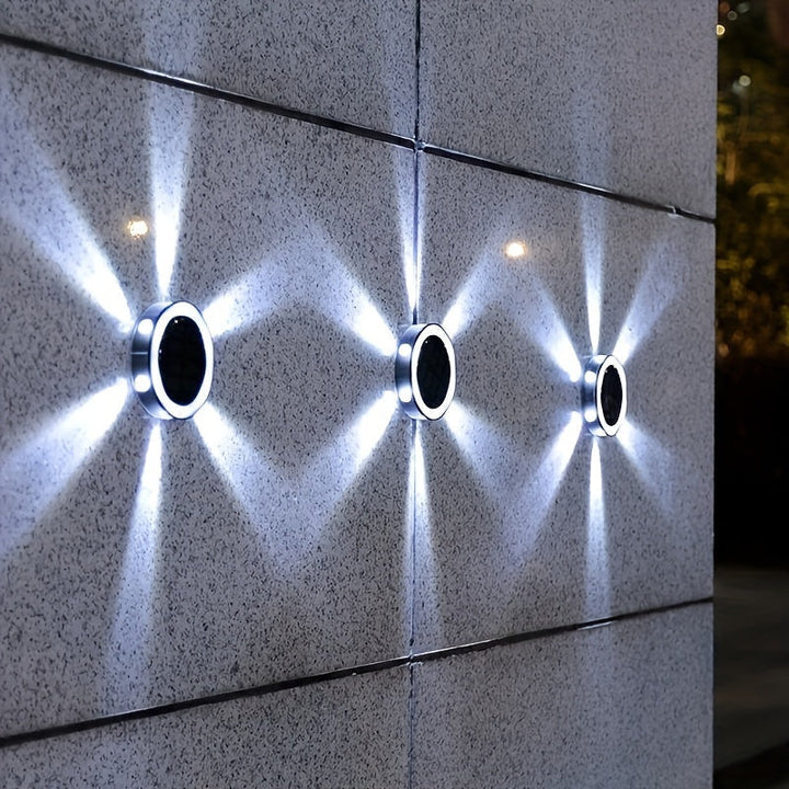 SolarGlow – 6 LED Hagebelysning Utendørs | Skanto
