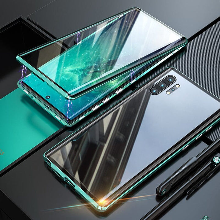 Skanto | Samsung magnetisk herdet glass dobbelt-sidig telefondeksel