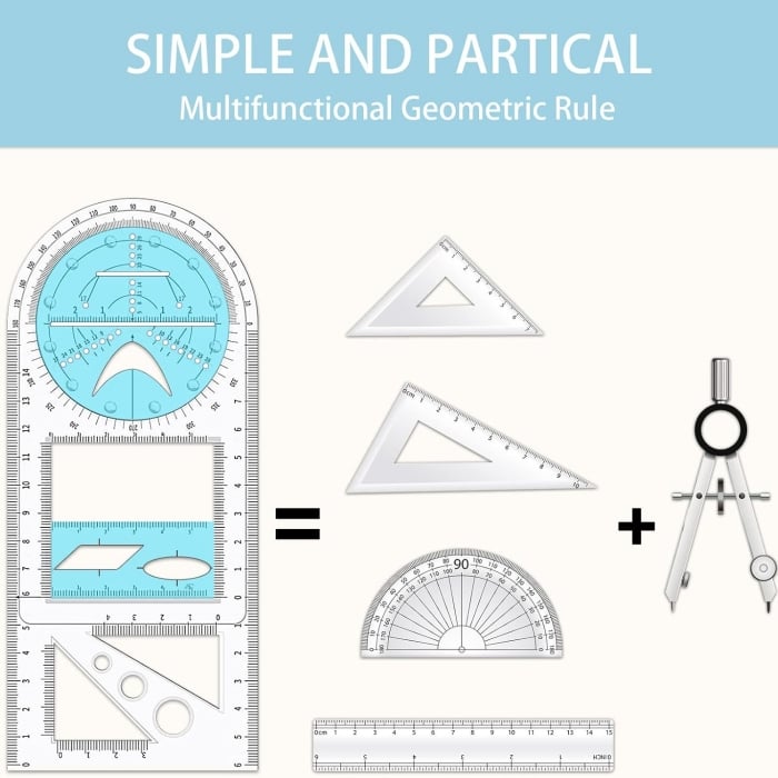 Skanto | Multifunksjonelle geometriske linjaler