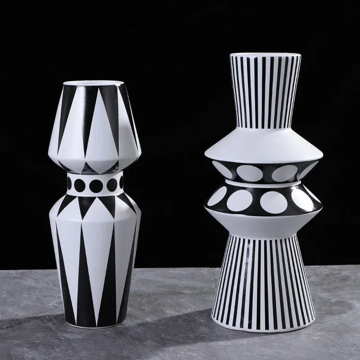 Moderne geometriske vase Skanto