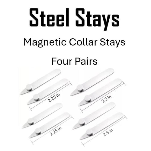 Skanto | SteelStays Magnetiske Kragepinner