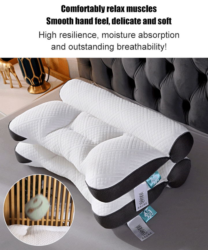 Skanto | RelaxNest — Merkbar avslapning for nakken din, hver natt som skykomfort
