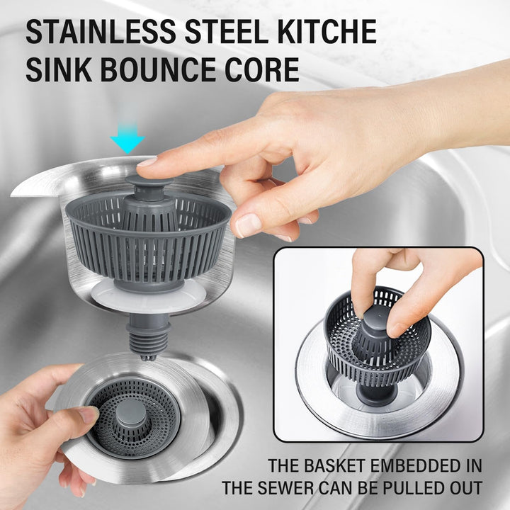 Skanto | Ny Oppgradert Vask Bounce Core Drenering Sil