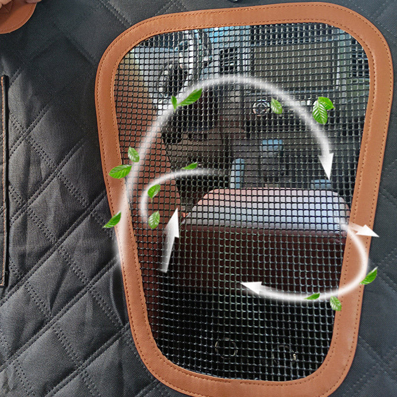 Skanto | 🐶Hundegodbiter💎Baksetekudde for kjæledyr i bil