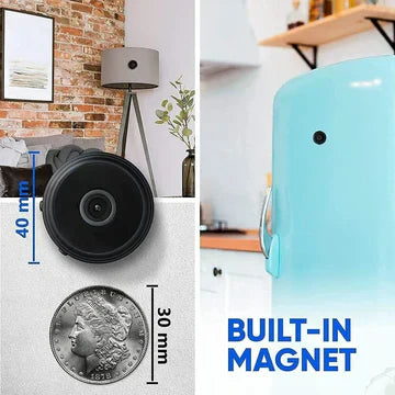 Mini-Funkkamera med Magnetfunksjon, Live-Audio- og Videoüberwachung i Echtzeit