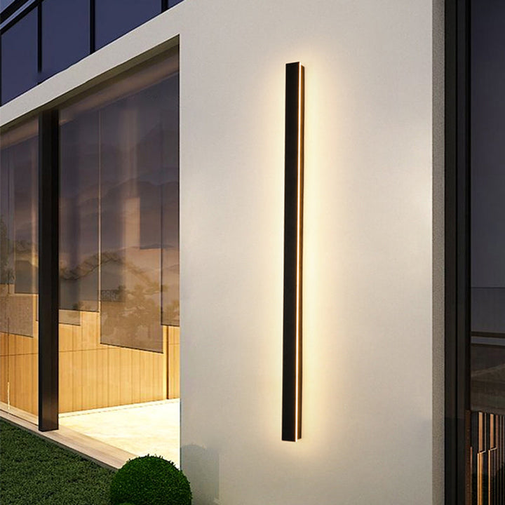Zenith – Kompakte LED-vegglamper med metallhåndtak for innendørs og utendørs bruk, moderne design for hage og hall